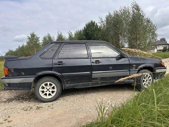 2007 Lada (ВАЗ) 2115, серый, 87000 рублей - вид 8