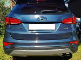 2016 Hyundai Santa Fe III Рестайлинг, серый, 2100000 рублей, вид 3