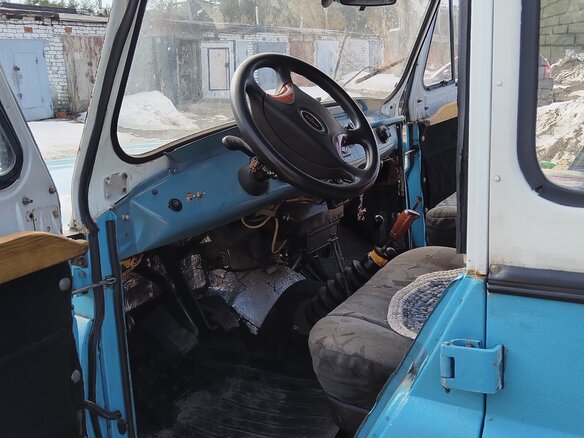 1997 УАЗ 31512, голубой, 550000 рублей - вид 6