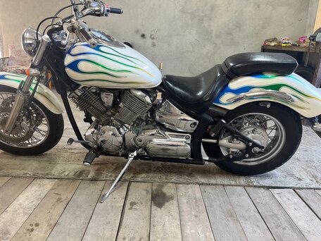2000 Yamaha XVS1100, белый, 450000 рублей, вид 4