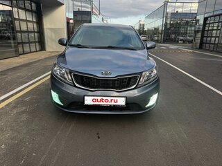 2013 Kia Rio 4-speed III, голубой, 880000 рублей, вид 3