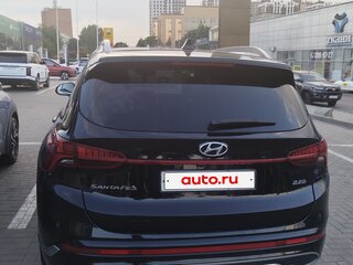 2022 Hyundai Santa Fe IV Рестайлинг, чёрный, 3900000 рублей, вид 3