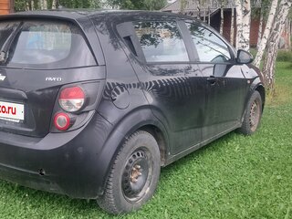 2012 Chevrolet Aveo II, чёрный, 755000 рублей, вид 3