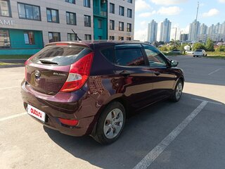 2012 Hyundai Solaris I, фиолетовый, 520000 рублей, вид 5