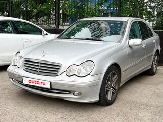 2004 Mercedes-Benz C-Класс 180 II (W203) Рестайлинг, серый, 990000 рублей, вид 1
