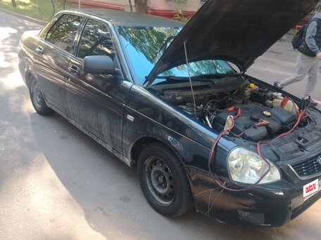 2009 Lada (ВАЗ) Priora I, зелёный, вид 1
