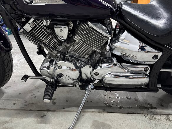 1999 Yamaha XVS1100, фиолетовый, 650000 рублей - вид 3