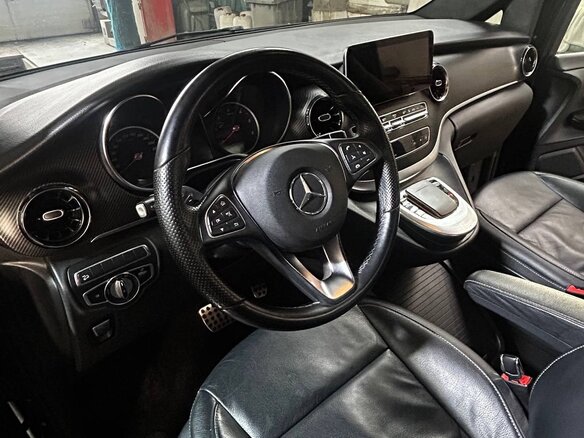 2021 Mercedes-Benz V-Класс Long 250 d длинный III (W447) Рестайлинг, чёрный, 6600000 рублей - вид 6
