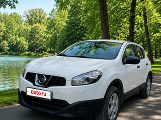 2012 Nissan Qashqai I Рестайлинг, белый, 1260000 рублей, вид 1