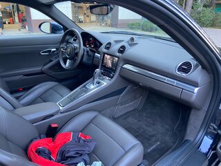 2020 Porsche Cayman T III 718 (982), синий, 7200000 рублей, вид 4