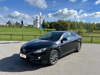 2012 Mazda 6 II (GH) Рестайлинг, чёрный, 870000 рублей, вид 1