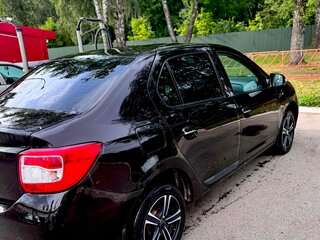 2014 Renault Logan II, чёрный, 620000 рублей, вид 5