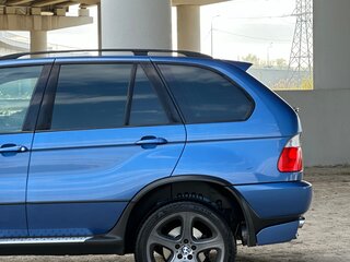 2002 BMW X5 4.6is I (E53), голубой, 2000000 рублей, вид 4