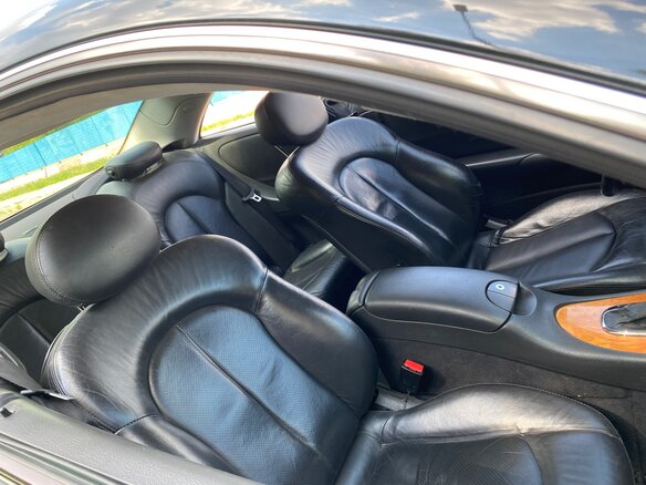2003 Mercedes-Benz CLK-Класс 200 II (W209), чёрный, 800000 рублей - вид 12