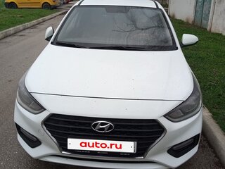 2018 Hyundai Solaris II, белый, 699991 рублей, вид 1