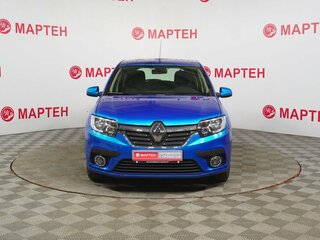 2019 Renault Sandero II Рестайлинг, синий, 1216000 рублей, вид 2