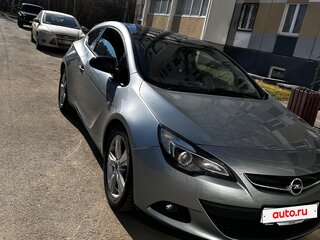 2012 Opel Astra GTC J Рестайлинг, серый, 700000 рублей, вид 4