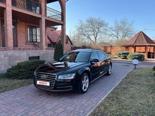 2015 Audi A8 Long III (D4) Рестайлинг, чёрный, 2200000 рублей, вид 1