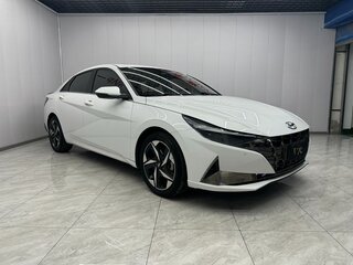 2021 Hyundai Elantra VII (CN7), белый, 1565000 рублей, вид 1