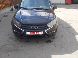 2019 Lada (ВАЗ) Granta I Рестайлинг, чёрный, 390000 рублей, вид 3