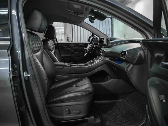 2021 Hyundai Santa Fe IV Рестайлинг, синий, 3589000 рублей - вид 30