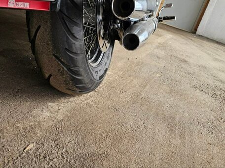1999 Yamaha XVS1100, красный, 529000 рублей, вид 4