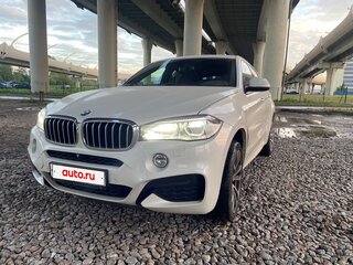 2016 BMW X6 50i II (F16), белый, 3500000 рублей, вид 2