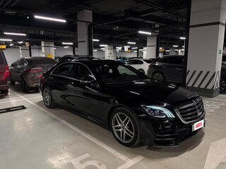 2018 Mercedes-Benz S-Класс 350 d Long VI (W222, C217) Рестайлинг, чёрный, 6700000 рублей, вид 3