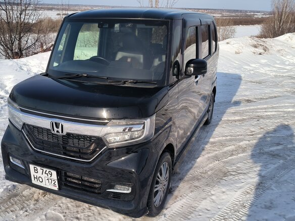 2019 Honda N-BOX II, чёрный, 999999 рублей - вид 2