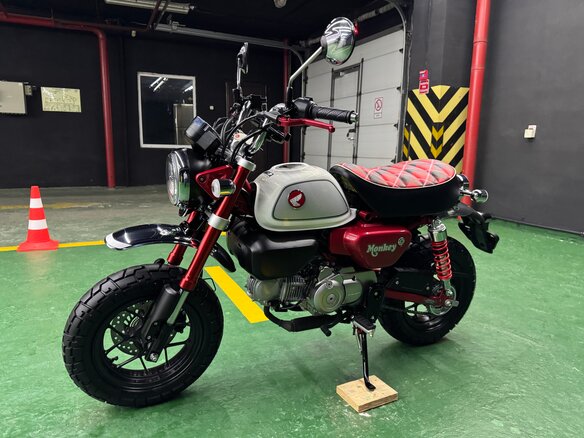 2022 Honda Z125 Monkey, белый, 465000 рублей - вид 16