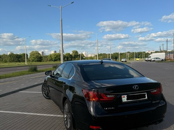 2013 Lexus GS 450h IV, чёрный - вид 4