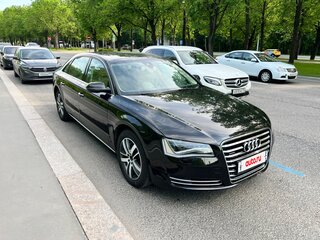 2013 Audi A8 Long III (D4), чёрный, 1700000 рублей, вид 1