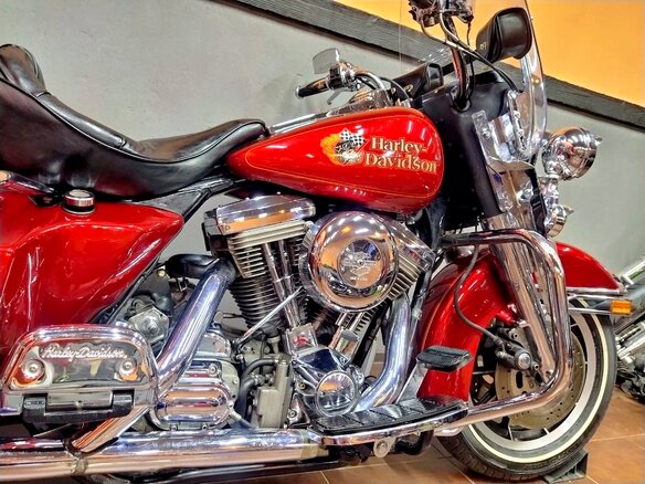 1991 Harley-Davidson Electra Glide, красный, 1200000 рублей - вид 21
