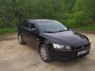 2008 Mitsubishi Lancer X, чёрный, 525000 рублей, вид 3