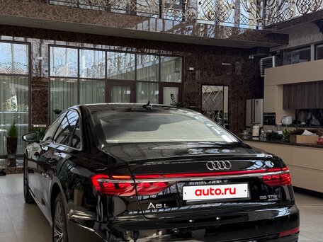 2022 Audi A8 Long 55 TFSI IV (D5) Рестайлинг, чёрный, 11800000 рублей, вид 5