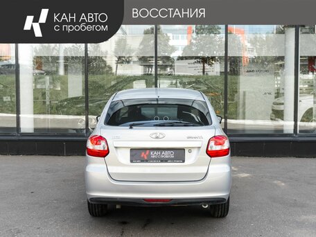 2018 Lada (ВАЗ) Granta I, серебристый, 379100 рублей, вид 4