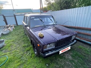 2004 Lada (ВАЗ) 2107, фиолетовый, 80000 рублей, вид 5