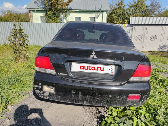 2007 Mitsubishi Lancer IX Рестайлинг, чёрный, 360000 рублей - вид 1