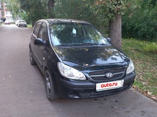 2008 Hyundai Getz I Рестайлинг, чёрный, 450000 рублей, вид 1