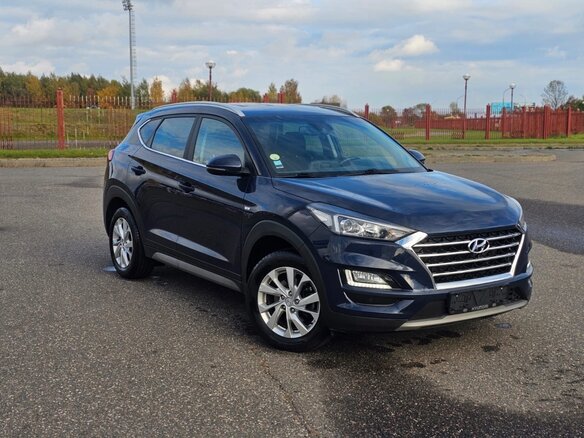 2020 Hyundai Tucson III Рестайлинг, синий, 1965000 рублей - вид 2
