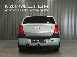 2006 Renault Logan I, зелёный, 255000 рублей, вид 4