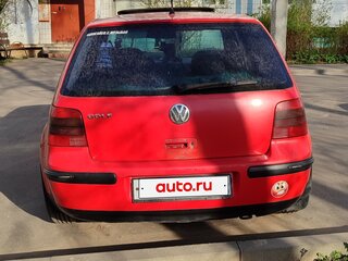 1997 Volkswagen Golf IV, красный, 350000 рублей, вид 4