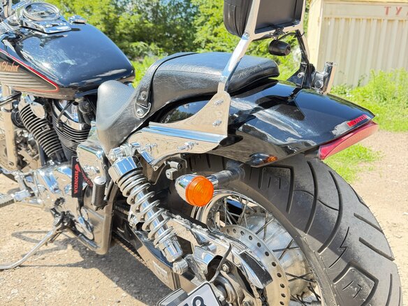 2001 Honda Shadow 750, чёрный, 530000 рублей - вид 9