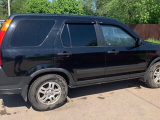 2004 Honda CR-V II, чёрный, 700000 рублей, вид 2