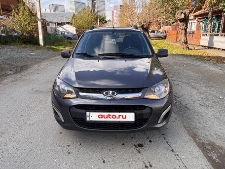 2017 Lada (ВАЗ) Kalina II, серый, 345000 рублей, вид 4
