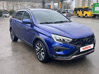 2025 Lada (ВАЗ) Vesta SW Cross I Рестайлинг (NG), синий, 1800000 рублей, вид 2