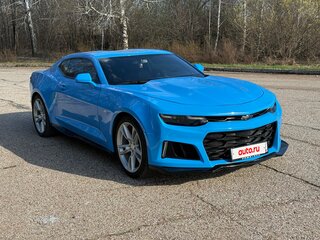 2021 Chevrolet Camaro VI Рестайлинг, синий, 3650000 рублей, вид 3