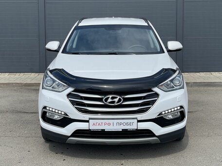 2017 Hyundai Santa Fe Grand III Рестайлинг, белый, 1970000 рублей, вид 3