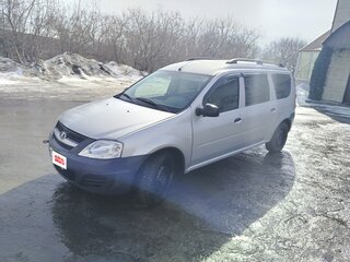 2017 Lada (ВАЗ) Largus I, серебристый, 730000 рублей, вид 1