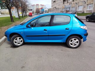 2001 Peugeot 206, синий, 256000 рублей, вид 4